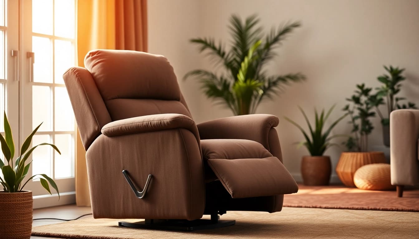Experience the comfort of a lift recliner chair with heat and massage designed for ultimate relaxation.