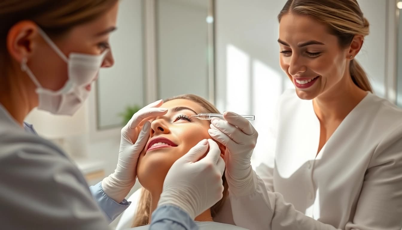 Kirkegaard Aesthetics behandelt Gesicht mit Füllstoffen für natürliche Schönheit.