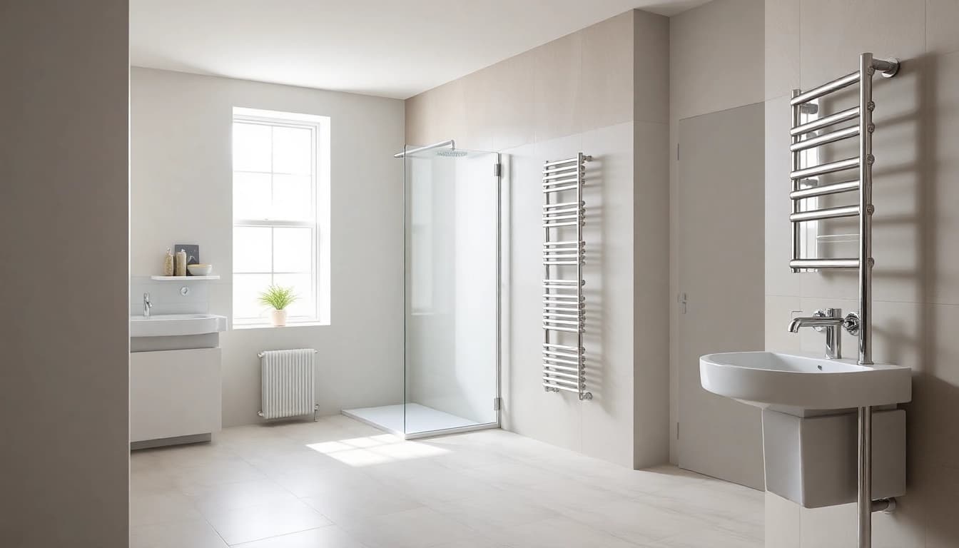 Erleben Sie sonni sanitär Produkte in einem modernen Badezimmer mit elegantem Design.