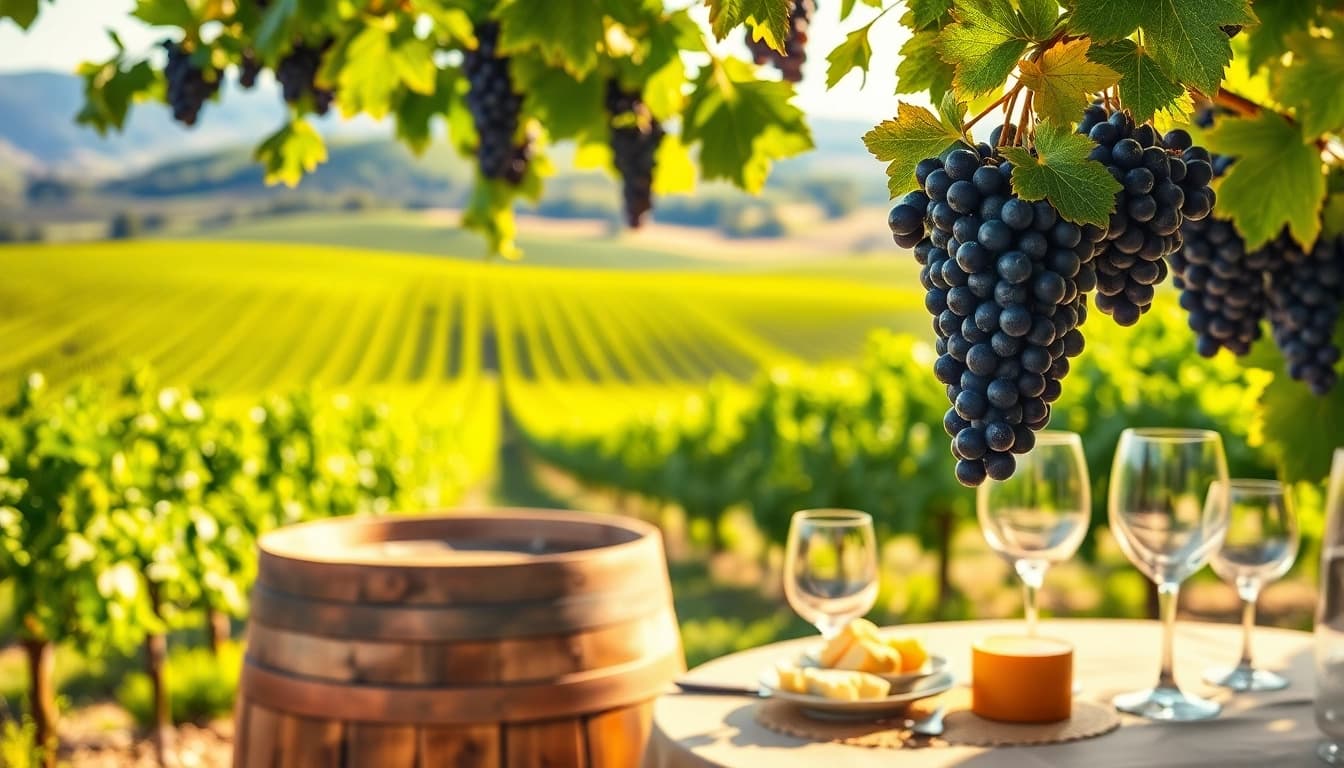 Enjoying a tasting experience at a Winery Sacramento with scenic views and fine wines.