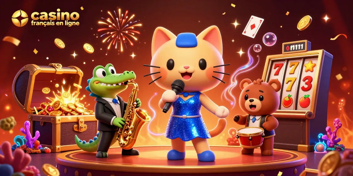Rendez-vous sur casino français en ligne et profitez d'un spectacle coloré avec des jeux palpitants.
