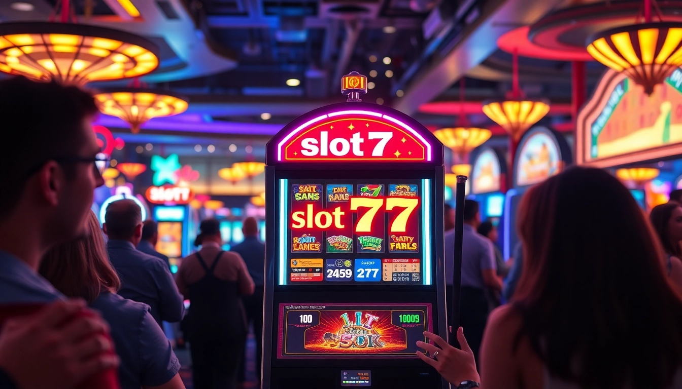Menangkan permainan di slot777 dengan pengalaman casino yang mengasyikkan dan penuh warna.