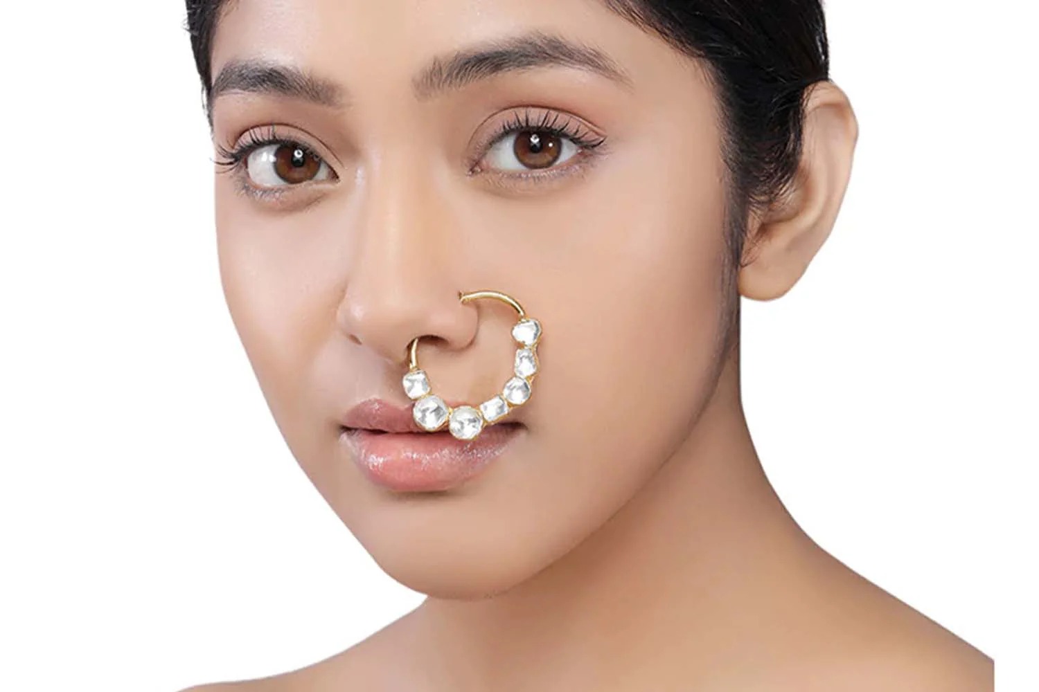 Real Diamond Nose Stud – Perfect for Special Occasions