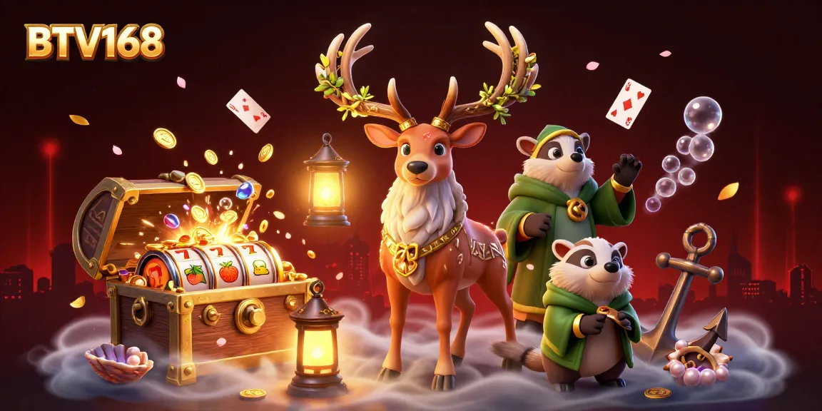 Engage with BTV168 in a vibrant, action-packed casino world.