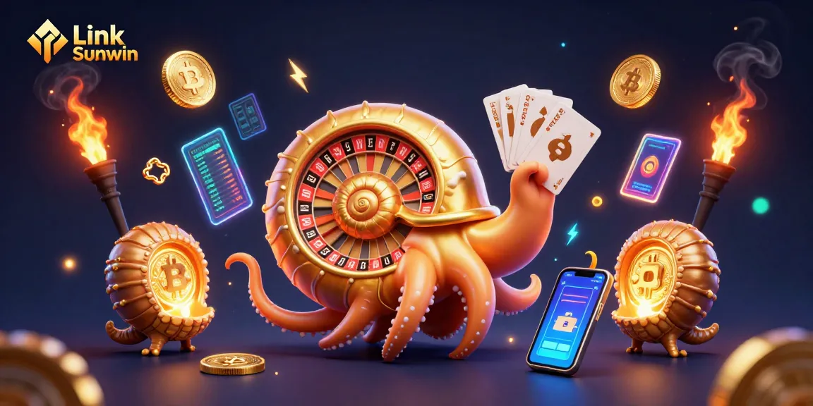 Experience thrilling gameplay at Link Sunwin with vibrant 3D casino visuals and dynamic game elements.
