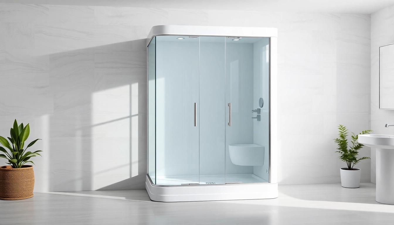 Verschönern Sie Ihr Badezimmer mit der eleganten sonni Duschkabine, die modernes Design und Funktionalität vereint.