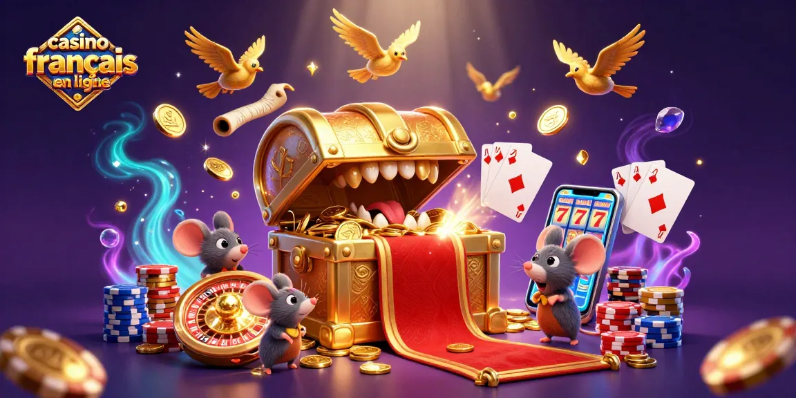 Attirez-vous dans l'univers captivant des jeux avec le casino français en ligne, où des trésors scintillants et des aventures vous attendent.