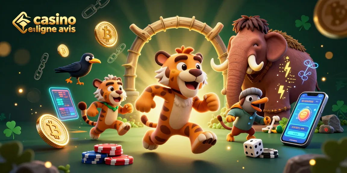 Casino en ligne avis : découvrir l'univers des jeux de hasard avec des personnages ludiques.