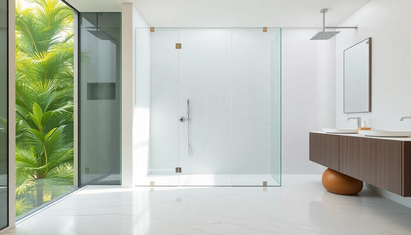 Experience luxurious elegant showers Australia in a modern bathroom setting with sleek design.