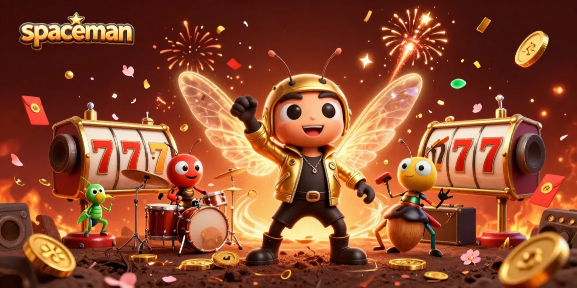Experience the thrill of spaceman slot games with dynamic visuals, enticing spins, and vivid gold elements.