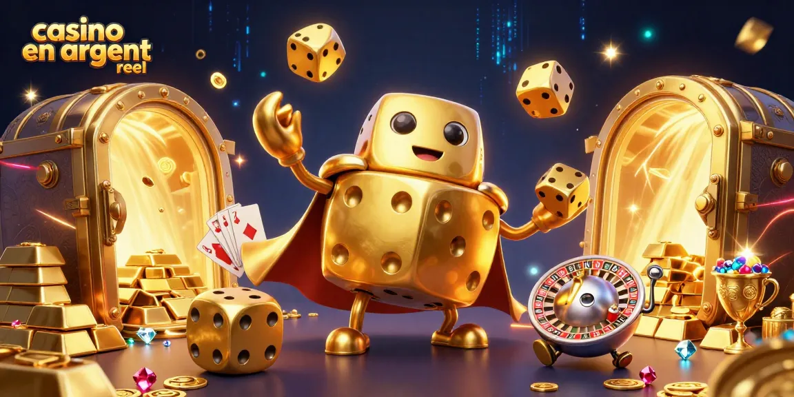 Découvrez les jeux captivants sur un casino en argent réel avec cette illustration dynamique et immersive.