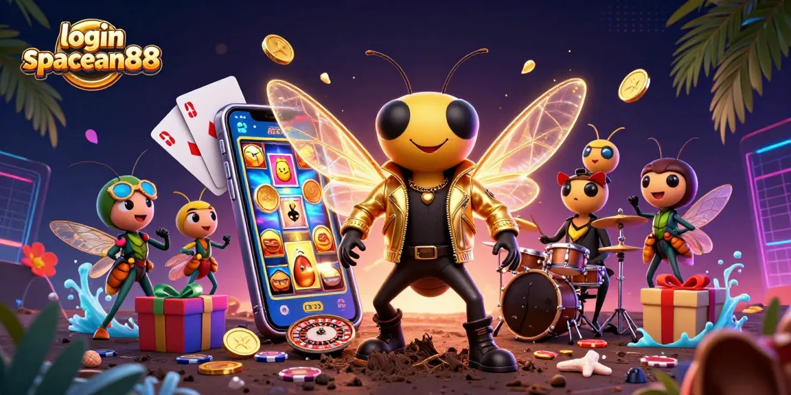 Engage with login spaceman88 while spinning golden slots and enjoying vibrant game elements