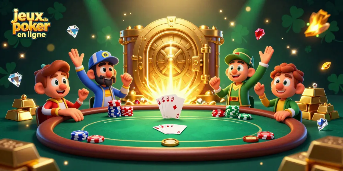 Jouez aux jeux de poker en ligne avec des enjeux excitants et une ambiance vibrante.