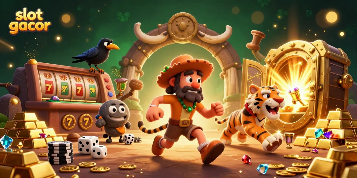 Experience thrilling wins and jackpots with slot gacor in an exciting prehistoric casino setup.