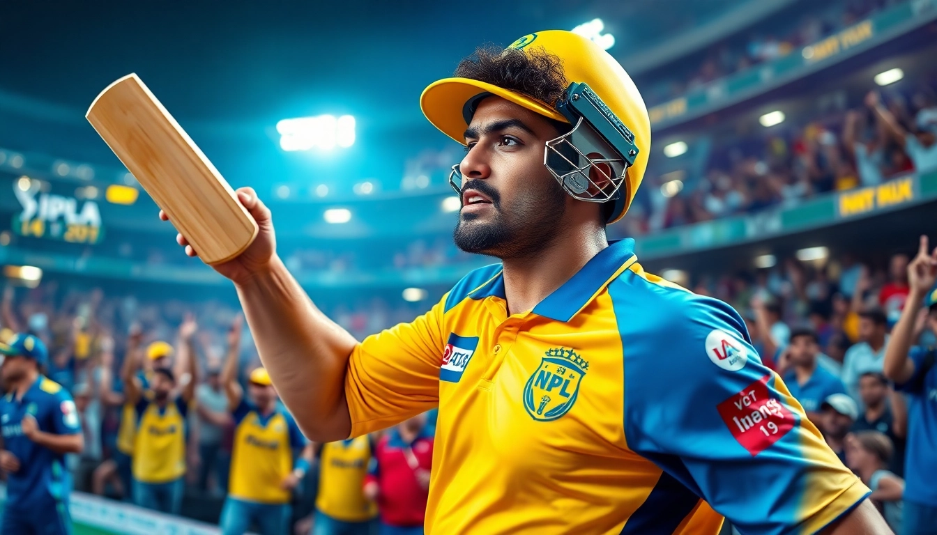 Engage with expert insights on ipl bet prediction featuring a vibrant IPL cricket scene.