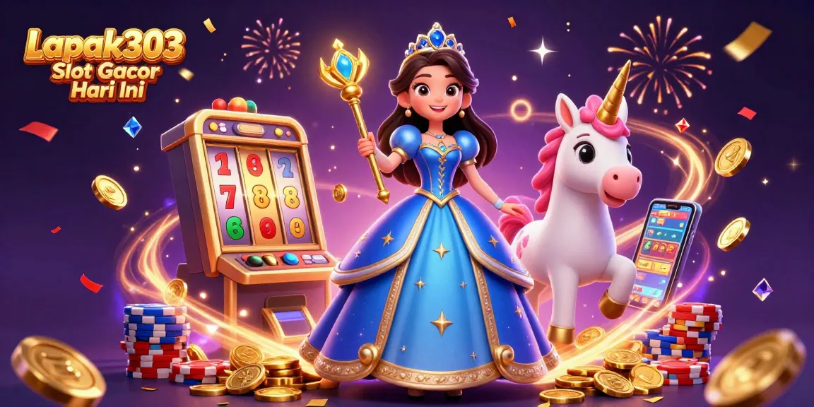 Experience the thrill of winning with Lapak303 Slot Gacor Hari Ini, featuring captivating casino elements.