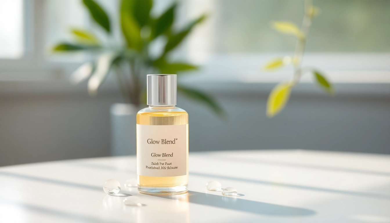 Enhance your skincare routine with Glow Blend, a luxurious formula by Lumi Lab.