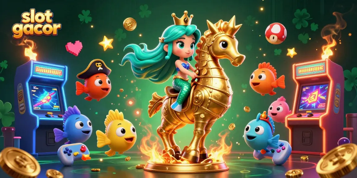 Experience thrilling slot gacor gameplay with vibrant characters and engaging gaming elements in 3D.