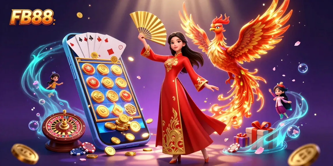 Engage in thrilling gameplay at FB88 with dynamic slot games and an enchanting casino atmosphere.