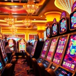 Menangkan jackpot bermain Unogg slot game dengan mesin slot yang berwarna-warni dan pemain bersemangat.