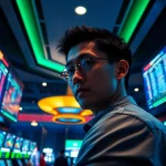 Mengamati hasil Toto Macau secara langsung dengan layar yang menampilkan data.
