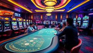 Mainkan kasinojitu resmi dengan suasana kasino digital yang modern dan menarik.