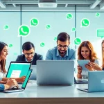 Integrate whatsapp business api for improved customer communications in a team meeting.