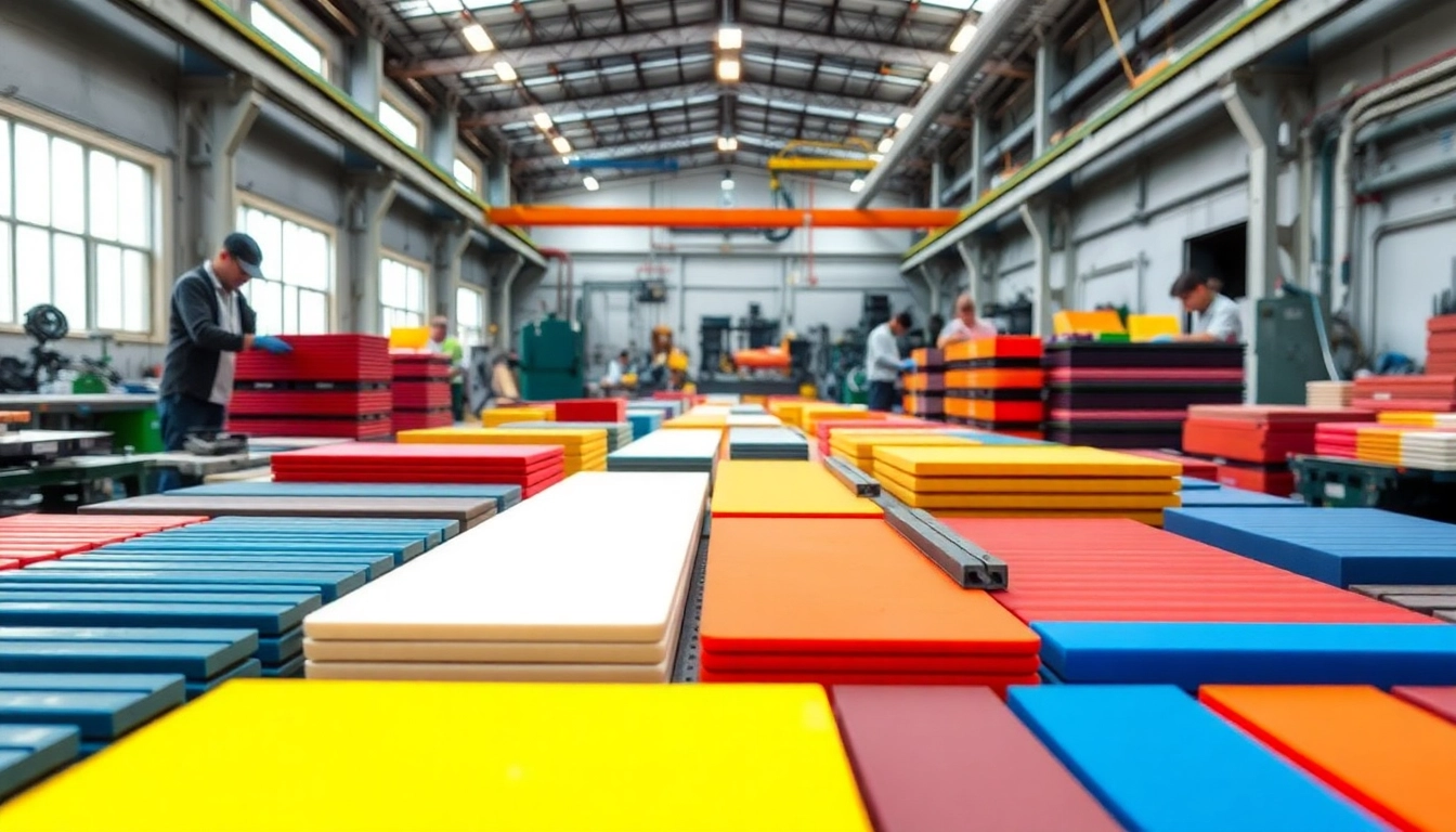 Showcase of a ferrite magnets manufacturer in china with vibrant magnets and a professional setting.