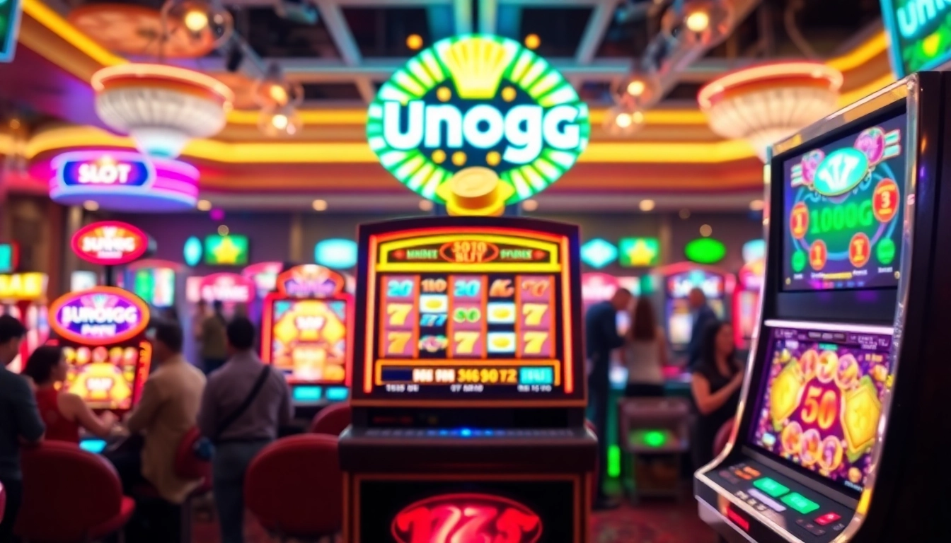 Aktifkan Unogg slot game dengan meraih kemenangan besar dalam suasana kasino yang semarak.