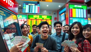 Menangani toto togel dengan antusias di pusat taruhan yang meriah.