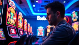 Mengalami keseruan bermain bos88 dengan banyak layang permainan slot menarik di sekitar.