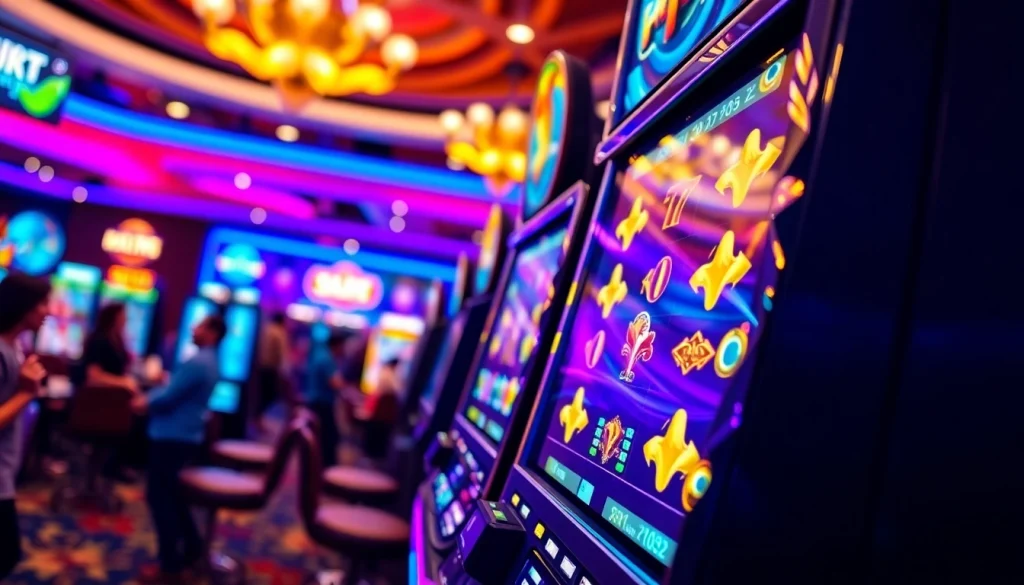 Menggoda pengunjung dengan slot gacor yang menarik di kasino yang cerah.