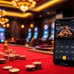 Trải nghiệm trò chơi cược đỉnh cao với ứng dụng Bet VIP trong không gian casino sang trọng.