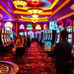 Experience the thrill of doaslot login with players at vibrant casino slots and gaming tables.