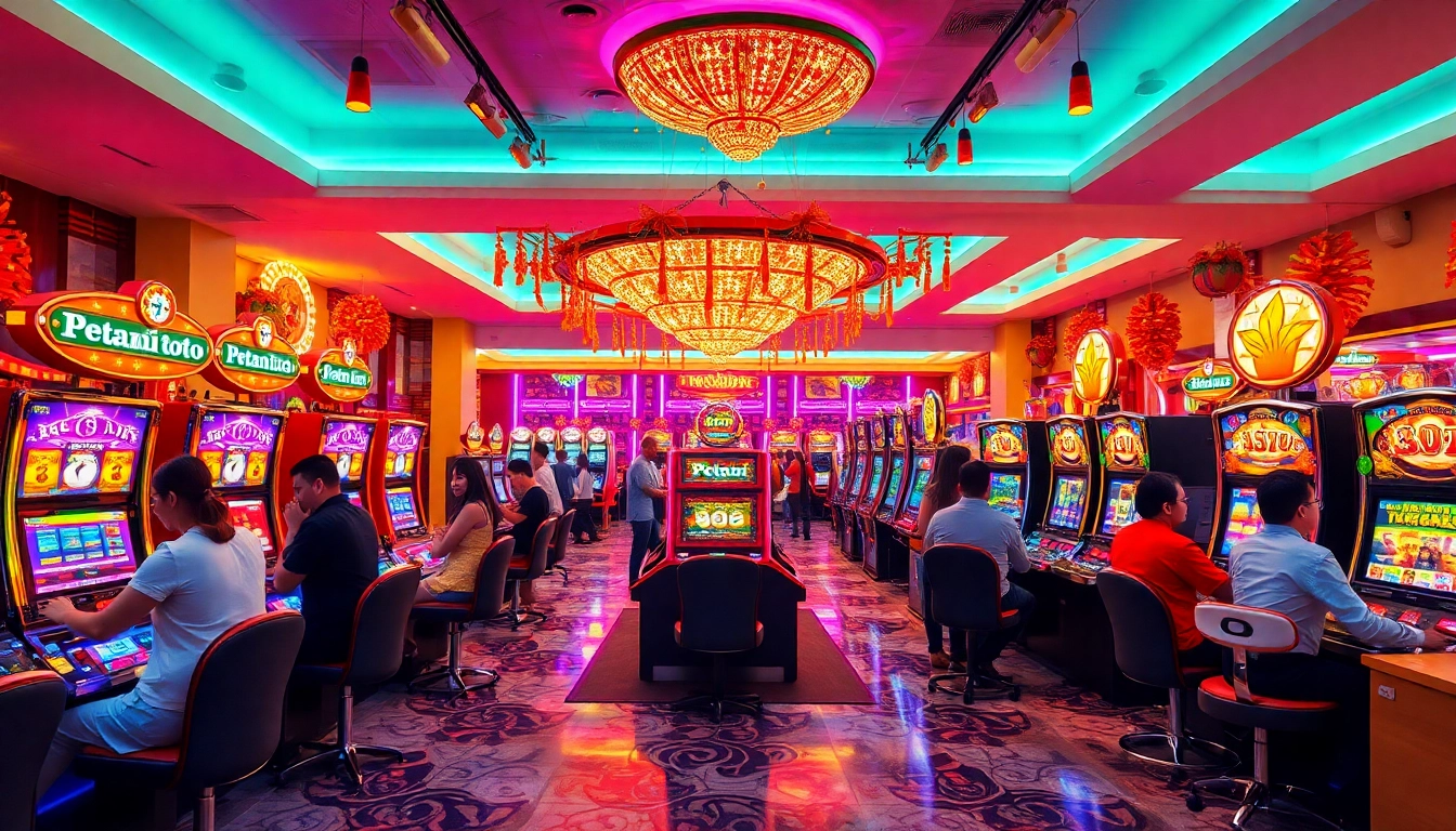 Rasakan pengalaman seru petani toto dengan mesin slot yang menarik dan pemain yang bersemangat.