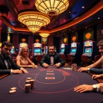 Engage in thrilling gameplay at new 66's luxurious poker tables and vibrant slots.