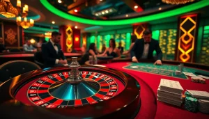 Engage in thrilling gameplay at https://s88.works/ with elegant casino tables and vibrant atmosphere.