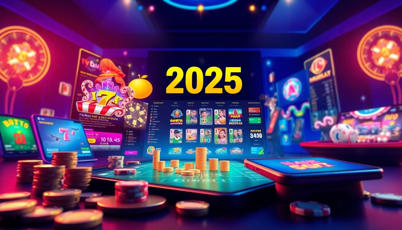 Experience the excitement of online gaming at ลิงก์ F168 with a vibrant digital interface showcasing diverse games.