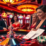 Experience the thrill of birutoto gaming with vibrant slot machines and excited players.