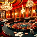 Experience thrilling play at Bugatti8 with luxurious casino elements and excited gamers.