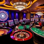 Exciting casino gameplay showcasing 'new 66' with vibrant roulette and table games.