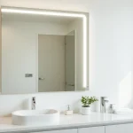 Enhance your bathroom with a stylish mirror with Lights that elevates both aesthetics and functionality.