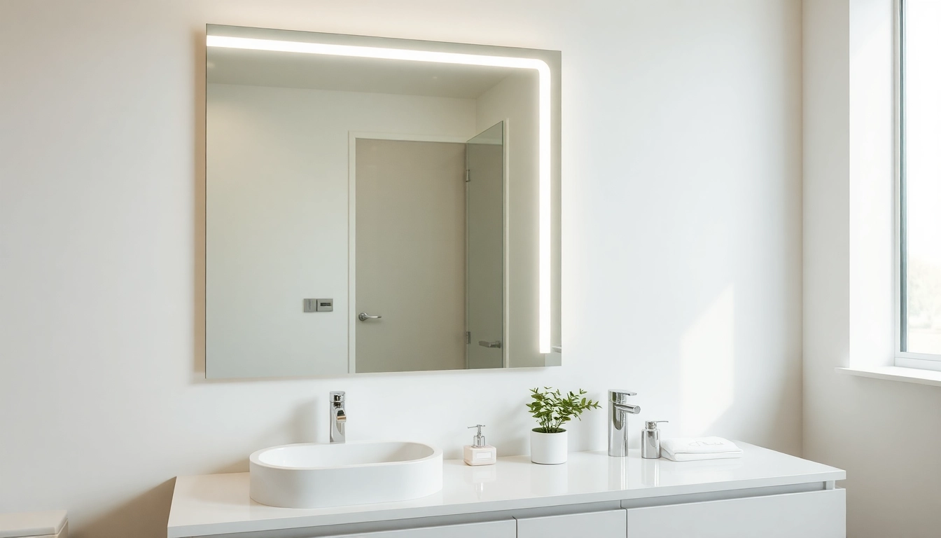 Enhance your bathroom with a stylish mirror with Lights that elevates both aesthetics and functionality.