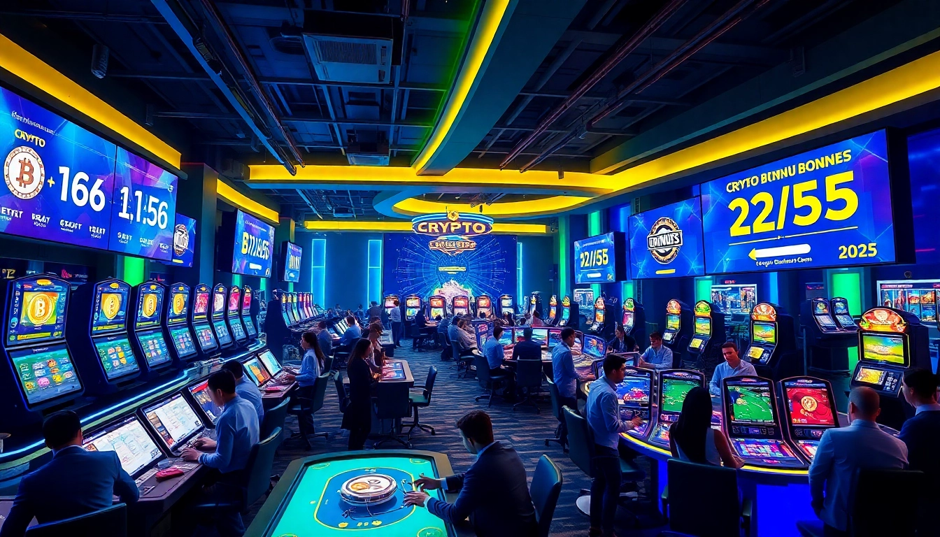 Best crypto casinos showcasing diverse players enjoying modern gaming experiences.