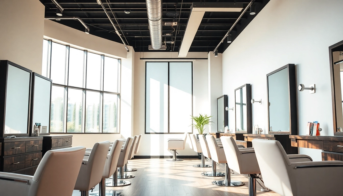 Salon Craiova cu un interior modern, oferind servicii de coafură de calitate.