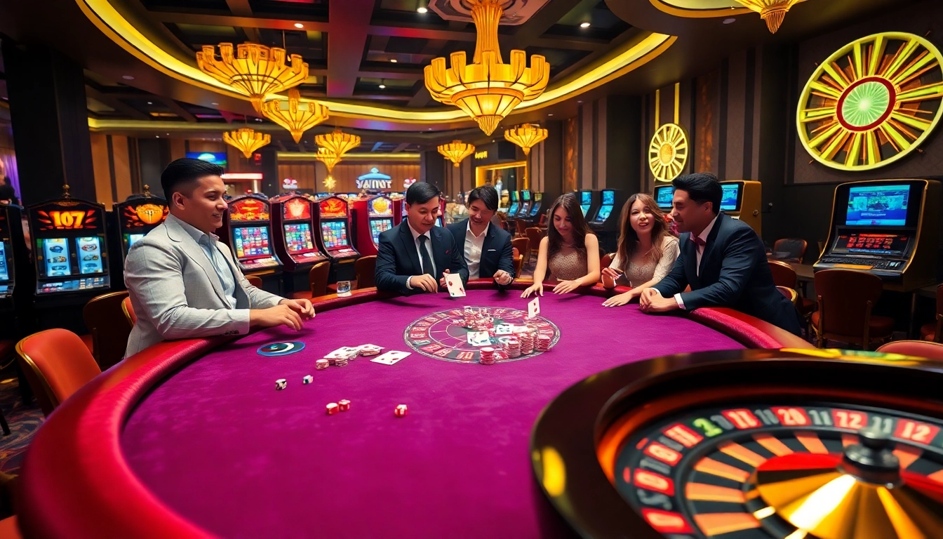 Experience the thrill of rr88 gratis at a luxurious blackjack table, surrounded by excitement and professional dealers.