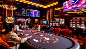 Experience the thrill of high-stakes poker at haywin casino with dynamic action at the table.