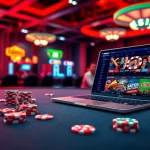 Experience engaging cs2 gambling sites with vibrant gaming elements and lively casino ambiance.