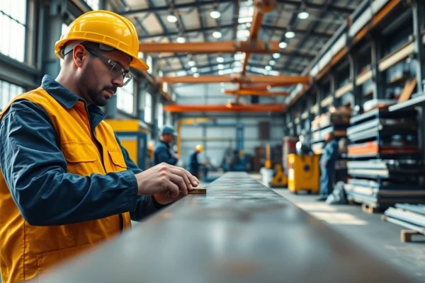 Steel fabricators near me showcasing quality workmanship in a modern workshop setting.