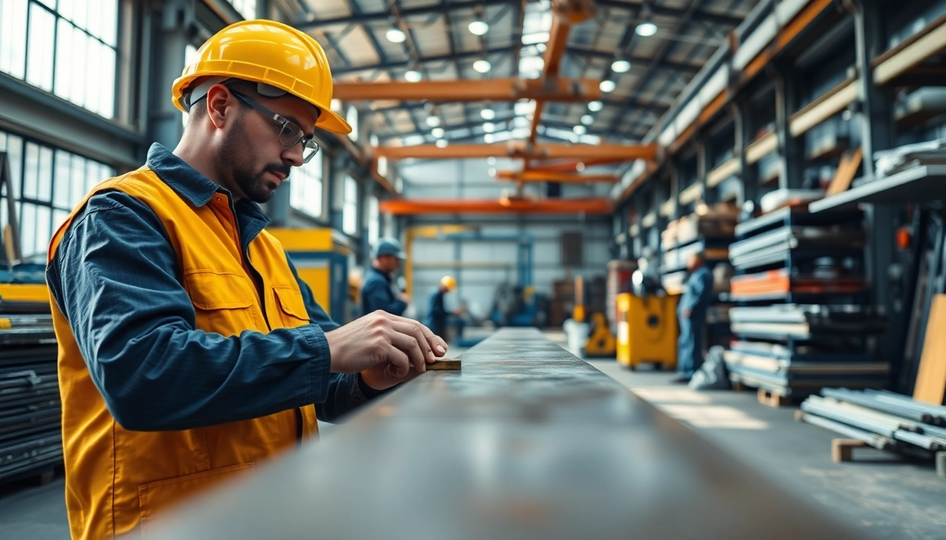 Steel fabricators near me showcasing quality workmanship in a modern workshop setting.